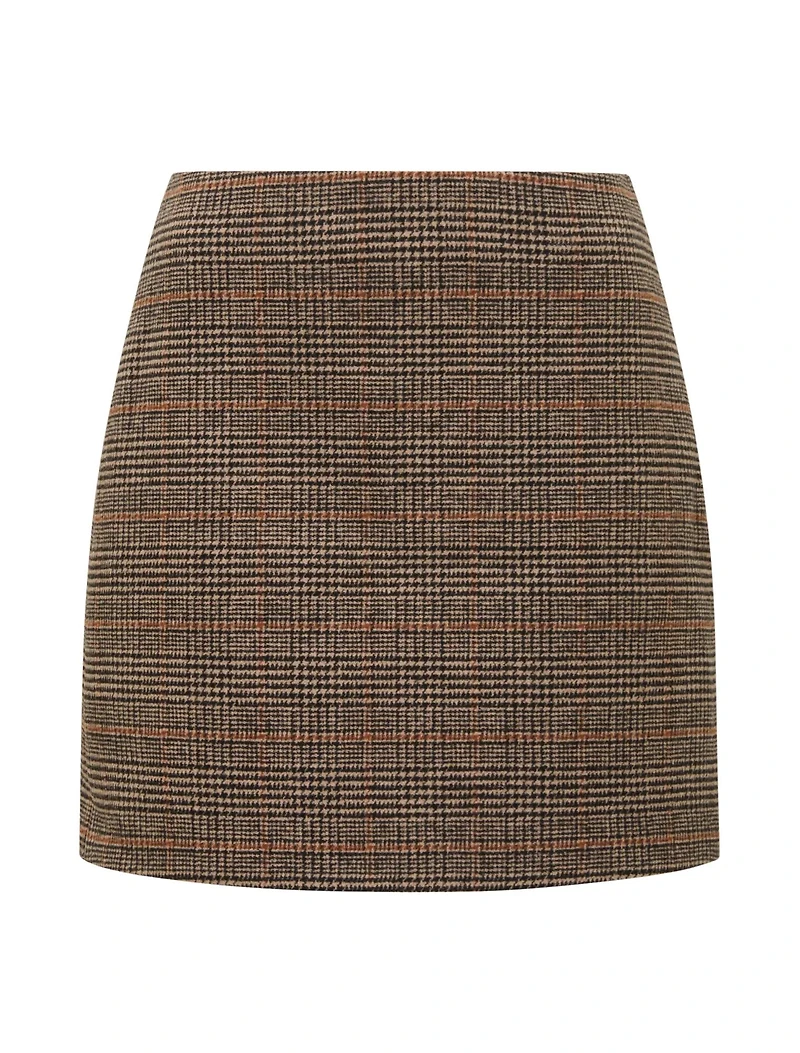 Luccia Check Mini Skirt
