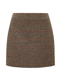 Luccia Check Mini Skirt