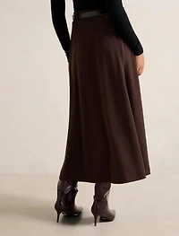 Celine Belted Midi Skirt