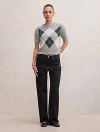 Andy Argyle Fluffy Knit Tee
