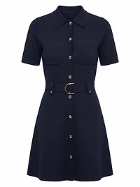 Amy Fit and Flare Knit Mini
