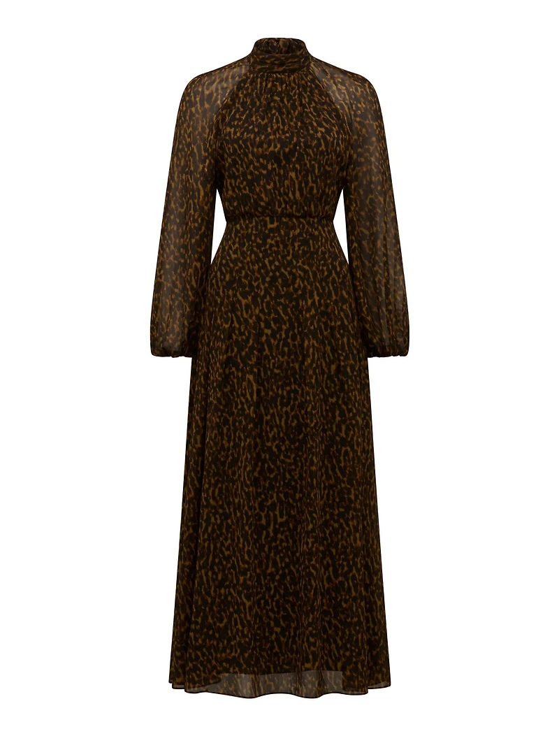 Janelle Printed Raglan Maxi Dress