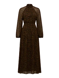 Janelle Printed Raglan Maxi Dress