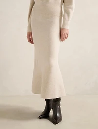 Cora Knitted Midi Skirt