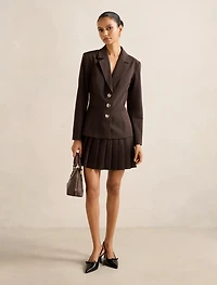 Lenora Petite 2 1 Blazer Mini