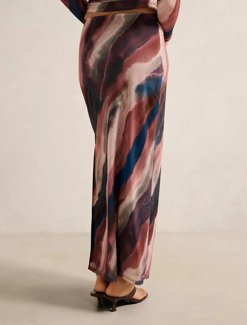 Mia Mesh Maxi Skirt