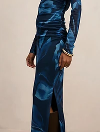 Alannah Petite Printed Midi