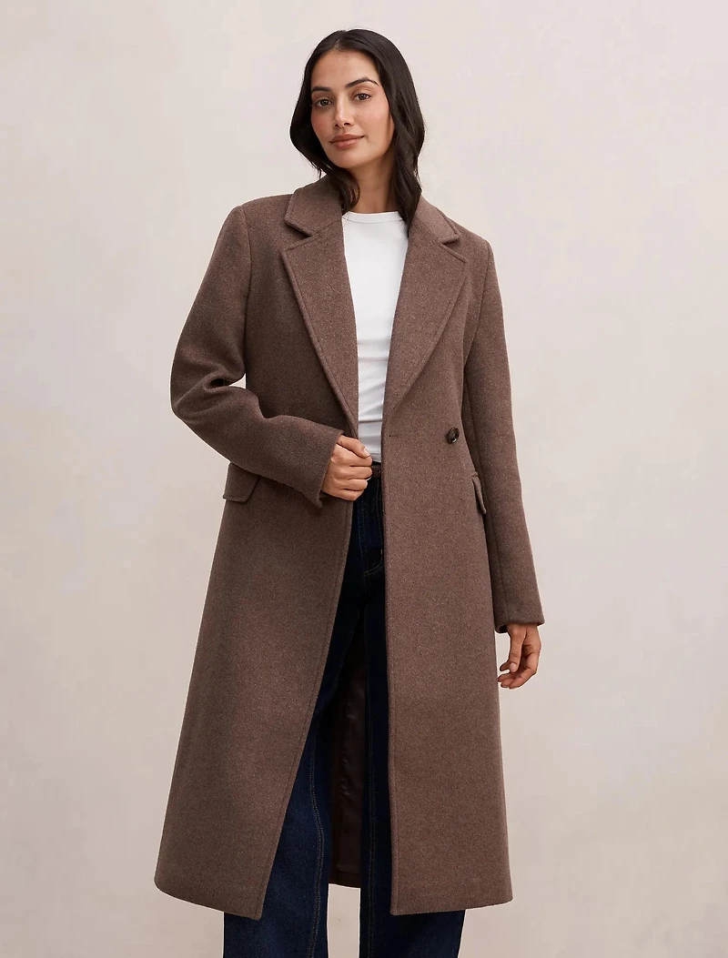 Ember Double Breasted Wrap Coat