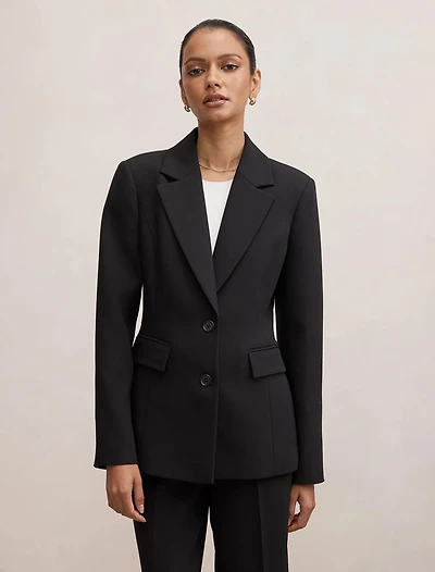 Lee Petite Nipped Waist Blazer