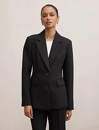 Lee Petite Nipped Waist Blazer
