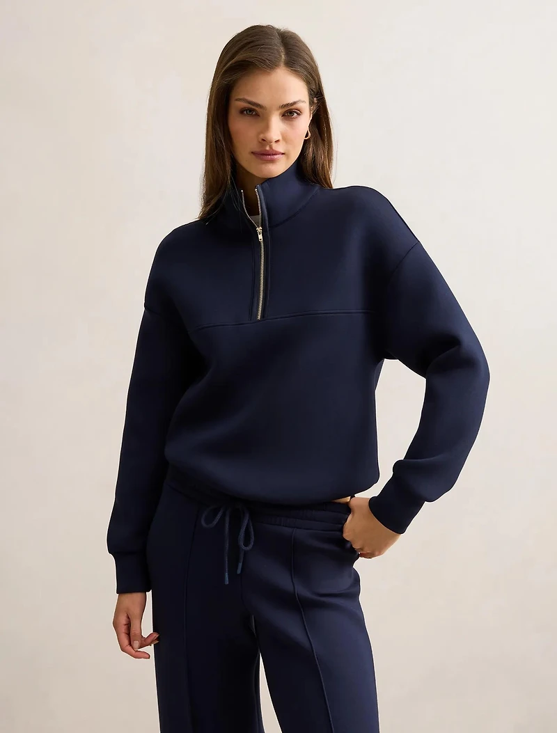 Lya Lounge Satin Trim Jumper