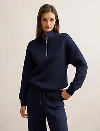 Lya Lounge Satin Trim Jumper