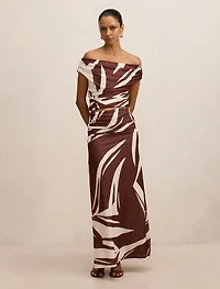 Mimi Petite Flute Maxi Skirt