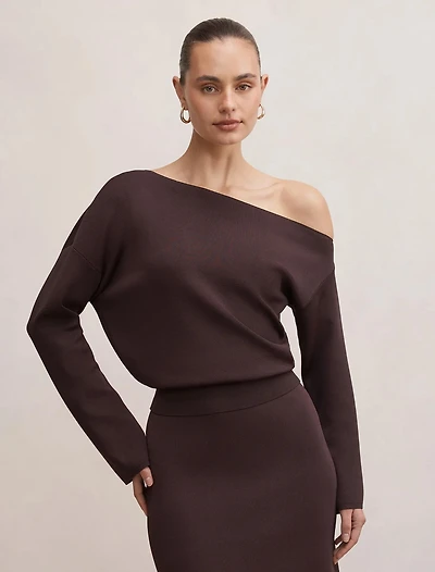 Ayva Asym Knit Top