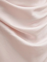 Isra Petite Drape Strapless Maxi