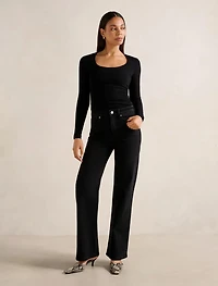 Jacqui Scoop Long Sleeve