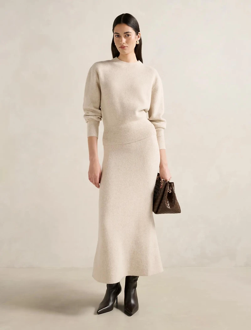 Cora Cinched Hem Knit Sweater