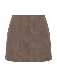 Clea Check Mini Skirt
