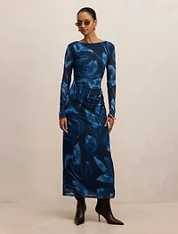 Alannah Petite Printed Midi