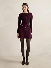Issie L/S Knit Mini Dress