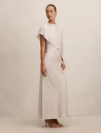 Zinnia Cape Maxi Dress