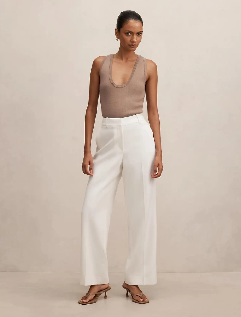 Ada Petite Straight Leg Pant