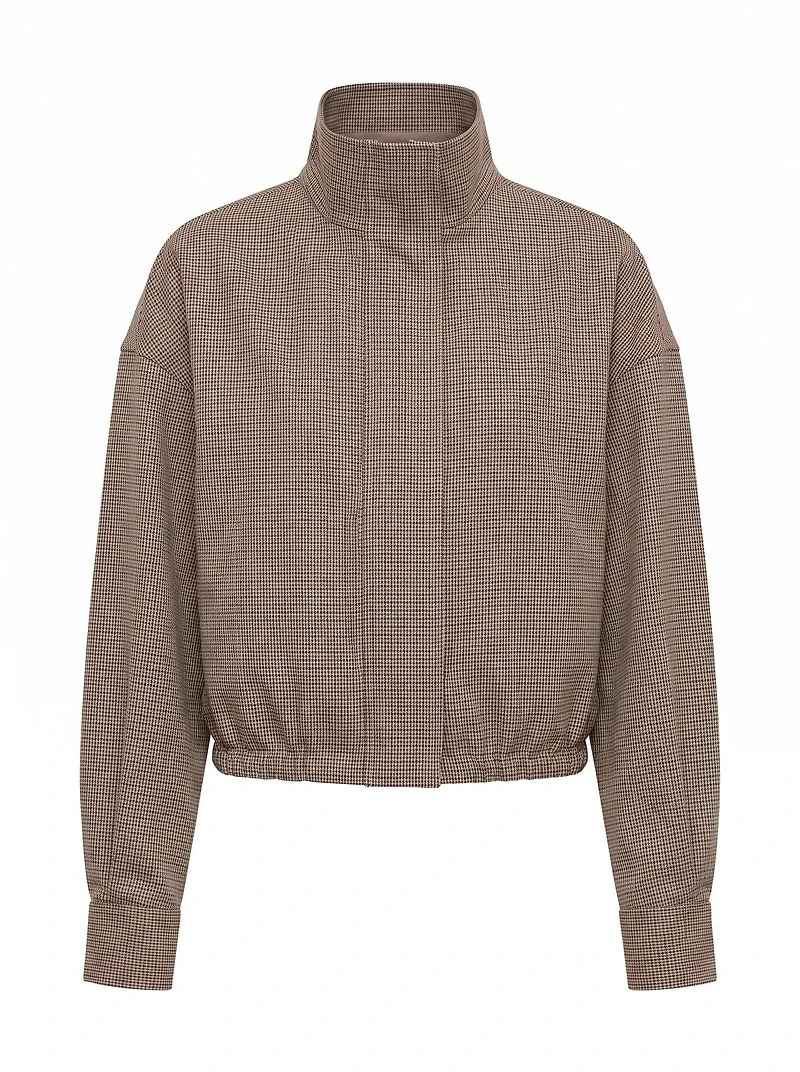 Hazel Petite Funnel Neck Jacket