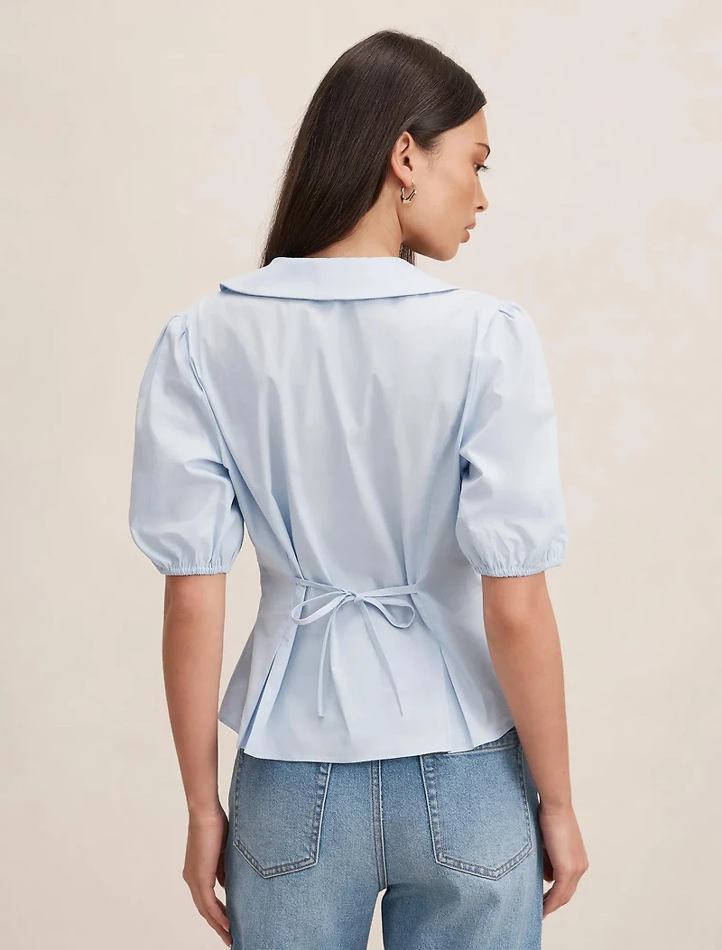 Gracie Bubble Sleeve Shirt