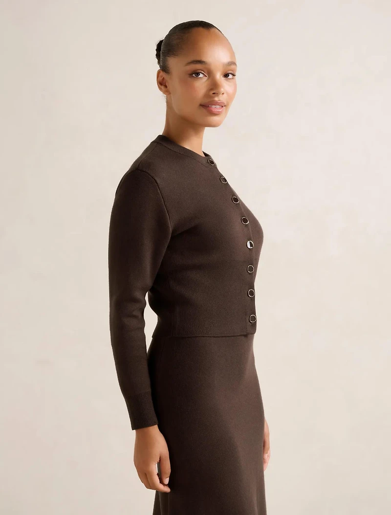 Ally Co-ord Knit Cardigan
