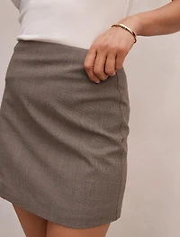 Clea Check Mini Skirt