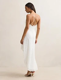 Desiree Lace Asym Dress