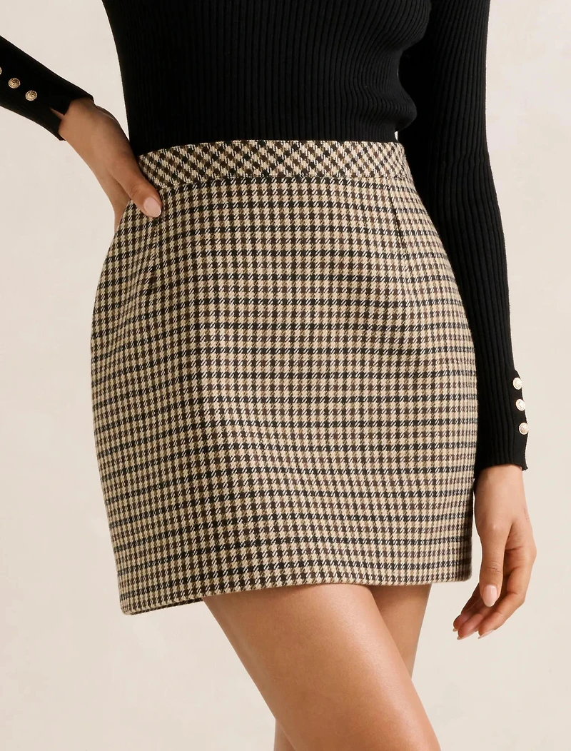 Aisha 2-in-1 Knit Mini Dress