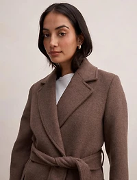 Ember Double Breasted Wrap Coat
