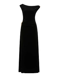 Winslet Off Shoulder Velvet Gown