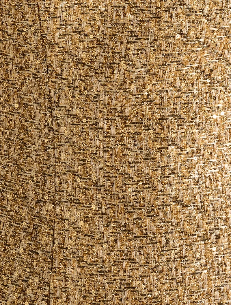 Charlie Tweed Strapless Mini