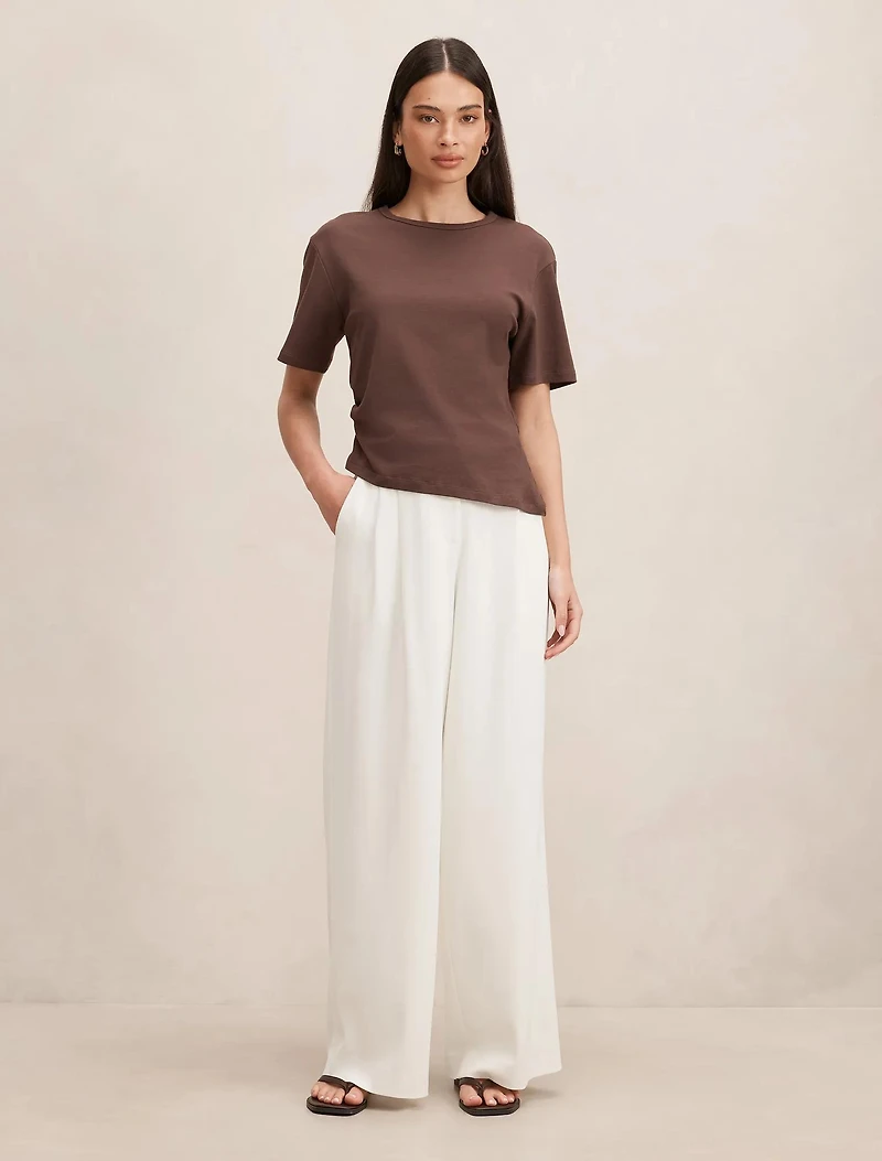 Annabelle Pleated Palazzo Pants