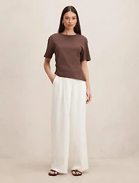 Annabelle Pleated Palazzo Pants