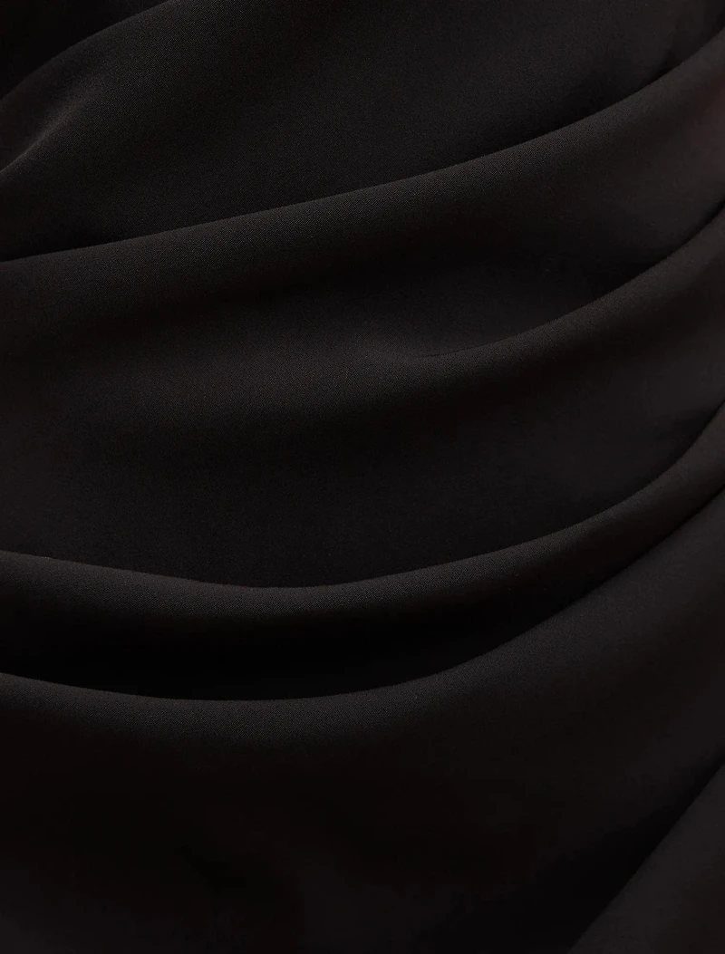 Rumi Draped Mini Dress