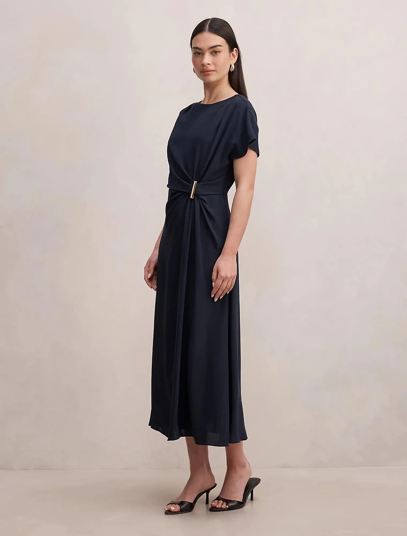 Wren Hardware Detail Midi Dress