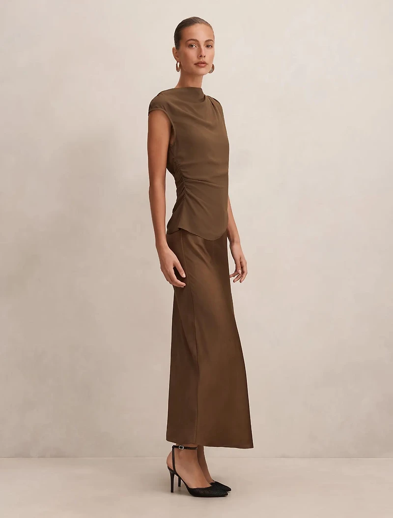 Aurora 2-in-1 Slip Midi Dress