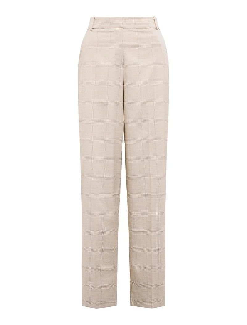 Lottie Check Wide Leg Pants