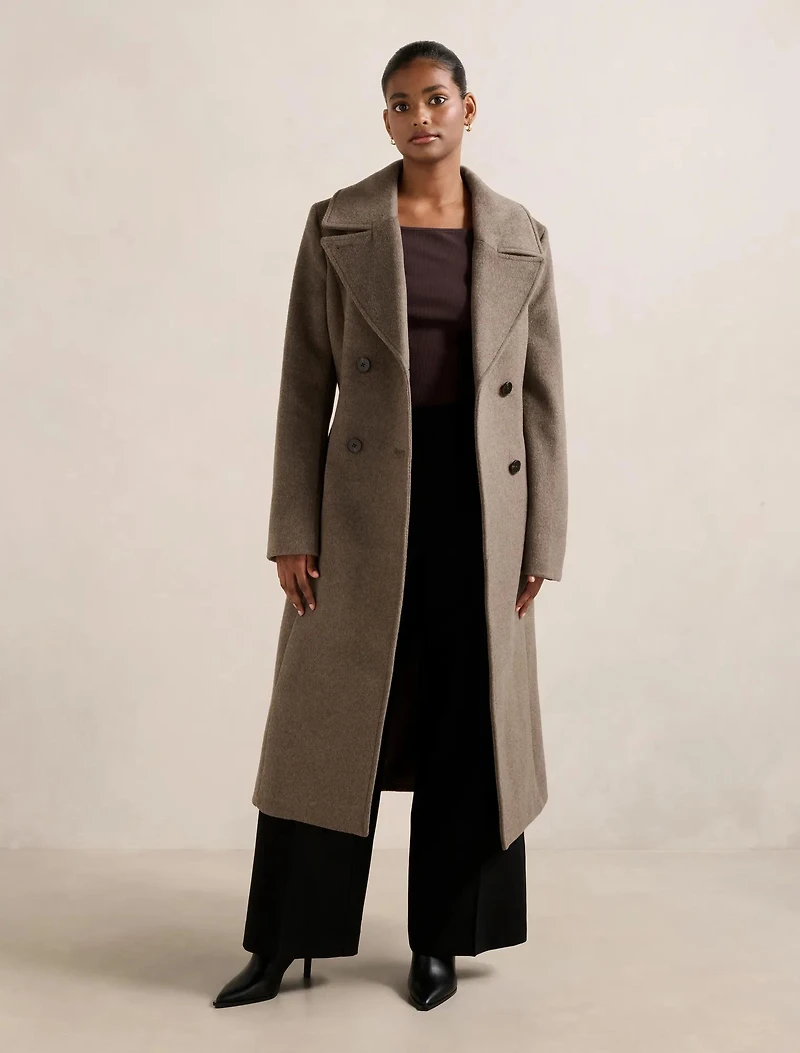 Blake Petite Double Breasted Coat