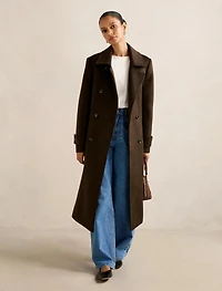 Sophie Petite DB Wrap Coat