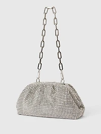 Ariel Soft Shiny Clutch
