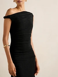 Vivian Petite Asym Twist Maxi Dress