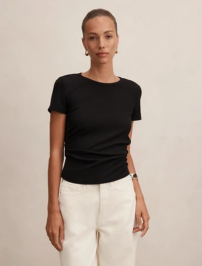 Kelly Tuck Detail Baby Tee