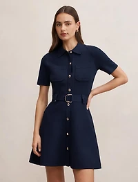 Amy Fit and Flare Knit Mini