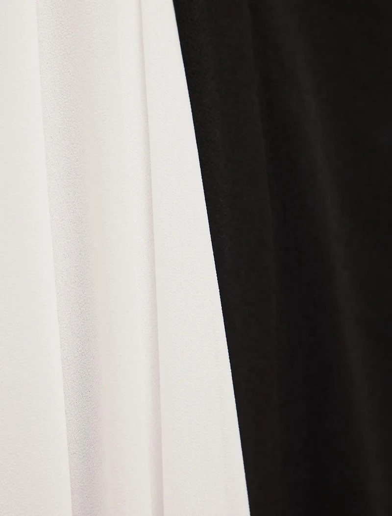 Camille Off Shoulder Contrast Maxi