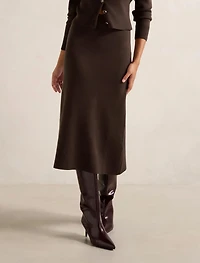 Ally Knitted Midi Skirt