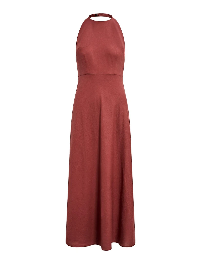 Soraya Beaded Back Midi Dress